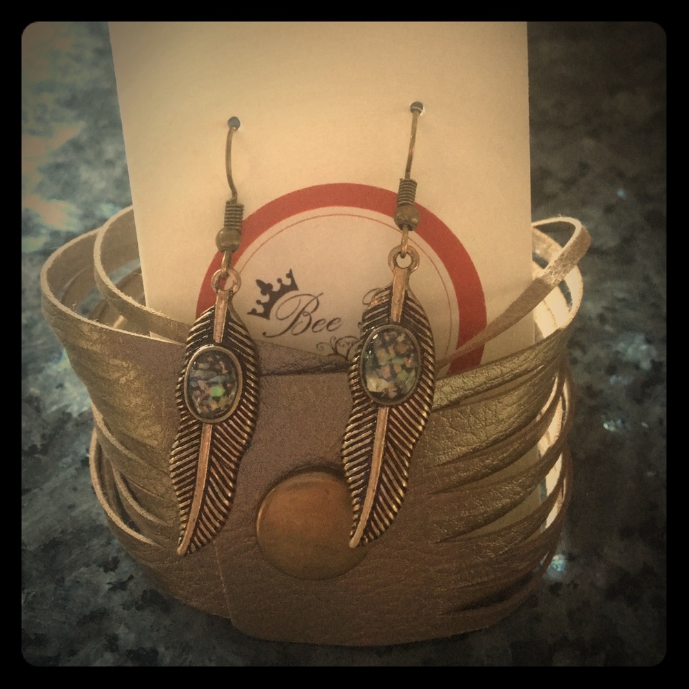 Bracelet and earring combo